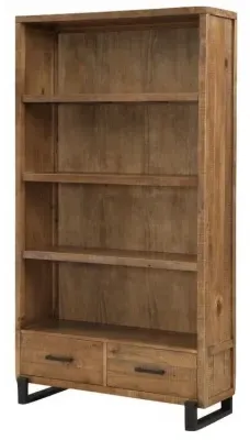 Pembroke High Bookcase - Rustic Pine image