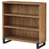 Pembroke Low Bookcase - Rustic Pine