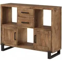 Pembroke Low Display Unit - Rustic Pine
