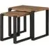 Pembroke Nest of 2 Tables - Rustic Pine