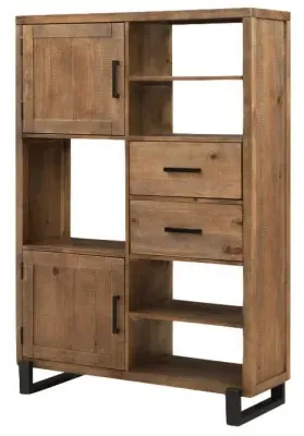 Pembroke Tall Display Unit - Rustic Pine image