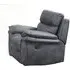 Richmond Recliner Armchair - Grey, Fabric