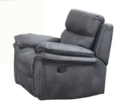 Richmond Recliner Armchair - Grey, Fabric image