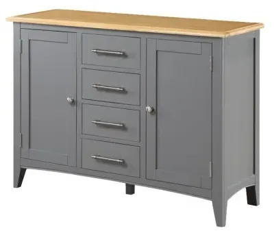 Rossmore Standard Sideboard with Storage - Grey