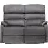 Savoy 2-Seater Electric Recliner Sofa - Grey, Fabric