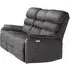 Savoy 3-Seater Electric Recliner Sofa - Grey, Fabric