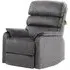 Savoy Electric Recliner Chair - Grey, Fabric