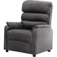 Savoy Sofa Chair - Grey, Fabric