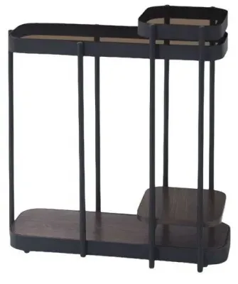 Soho Sofa Tea Table Set - Walnut image