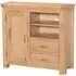Treviso 1 Door 2 Drawer Media Cabinet - Oak