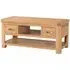 Treviso 2 Drawer Coffee Table - Oak