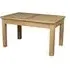 Treviso 4-8 Seater Butterfly Extending Dining Table - Oak