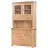 Treviso Buffet Hutch - Oak