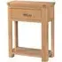 Treviso Console Table with Drawer - Oak