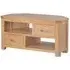 Treviso Corner TV Unit with Storage - Oak