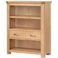 Treviso Low Bookcase - Oak