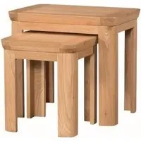 Treviso Nest of 2 Tables - Oak