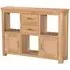 Treviso Small Display Cabinet - Oak