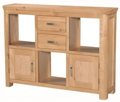 Treviso Small Display Cabinet - Oak image