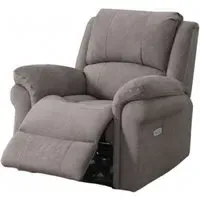 Wentworth Reclining Armchair - Clay, Velvet