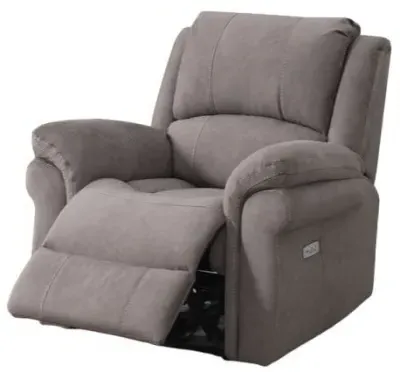 Wentworth Reclining Armchair - Clay, Velvet