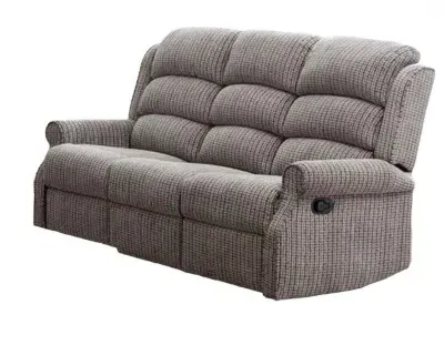 Windsor 3-Seater Recliner Sofa - Latte, Fabric image