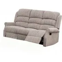Windsor 3-Seater Recliner Sofa - Natural, Fabric