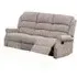 Windsor 3-Seater Recliner Sofa - Natural, Fabric