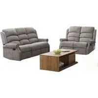 Windsor 3+2 Recliner Sofa Suite - Latte, Fabric