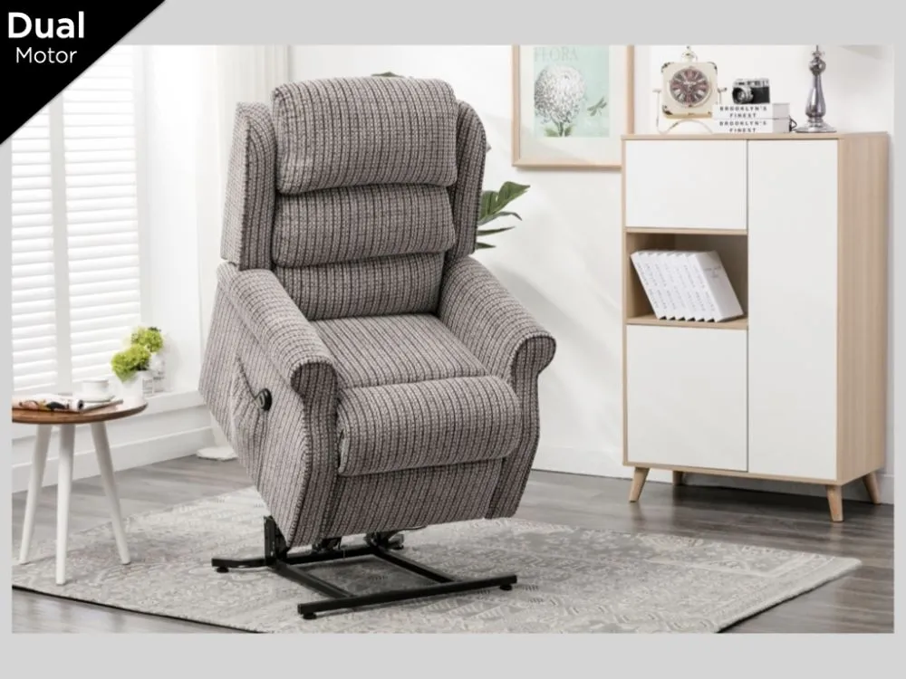 Windsor Electric Armchair with Lift and Tilt - Latte