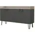 Dexter 4 Door Large Sideboard - Anthracite, Mocha