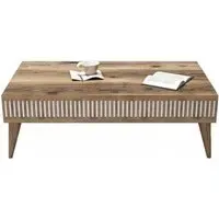 Mazon Coffee Table - Walnut