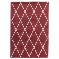 Albany Diamond Rug - Berry
