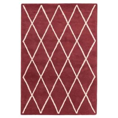 Albany Diamond Rug - Berry image