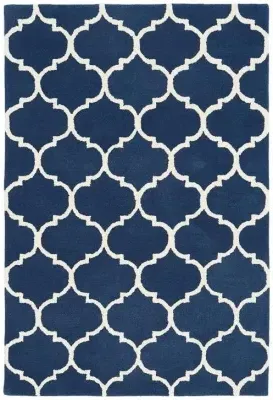 Albany Ogee Rug - Blue