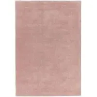 Aran Plain Rug - Rose Pink