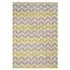 Arlo Chevron Rug - Lemon, Grey