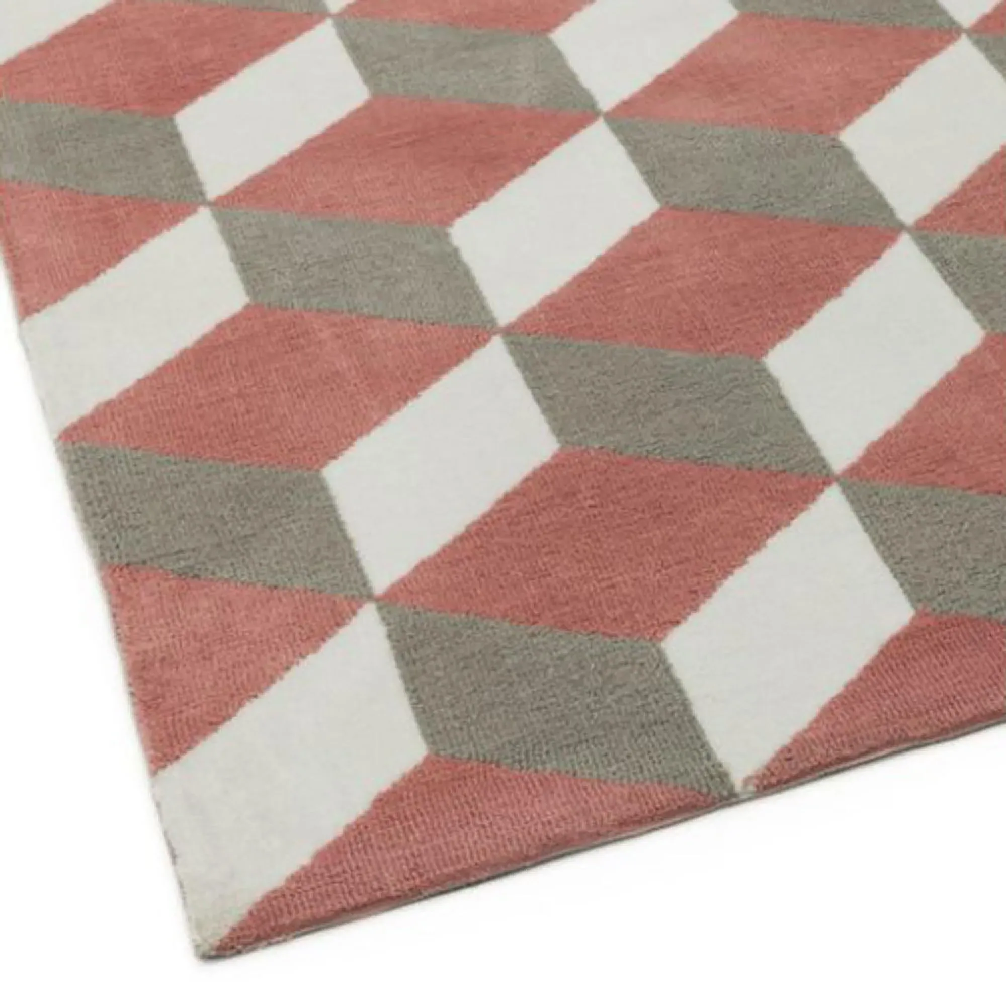 Arlo Rug - Pink Block
