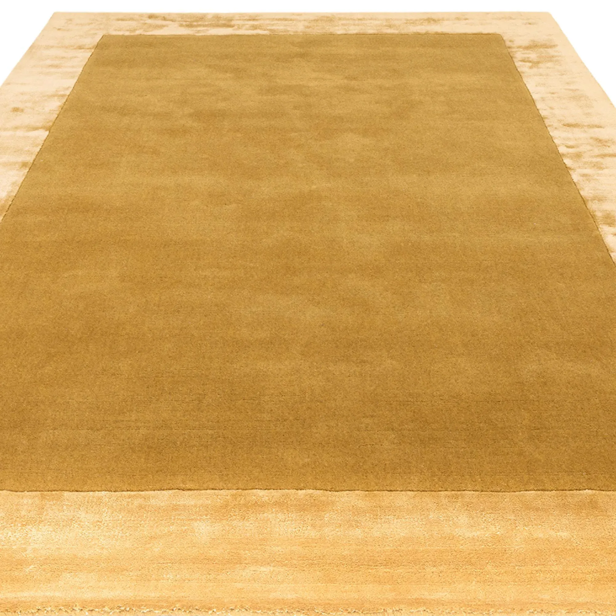 Ascot Plain Rug - Gold