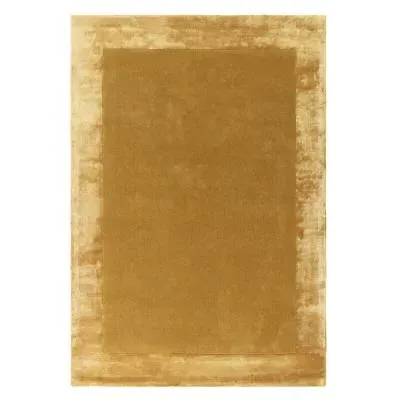 Ascot Plain Rug - Gold