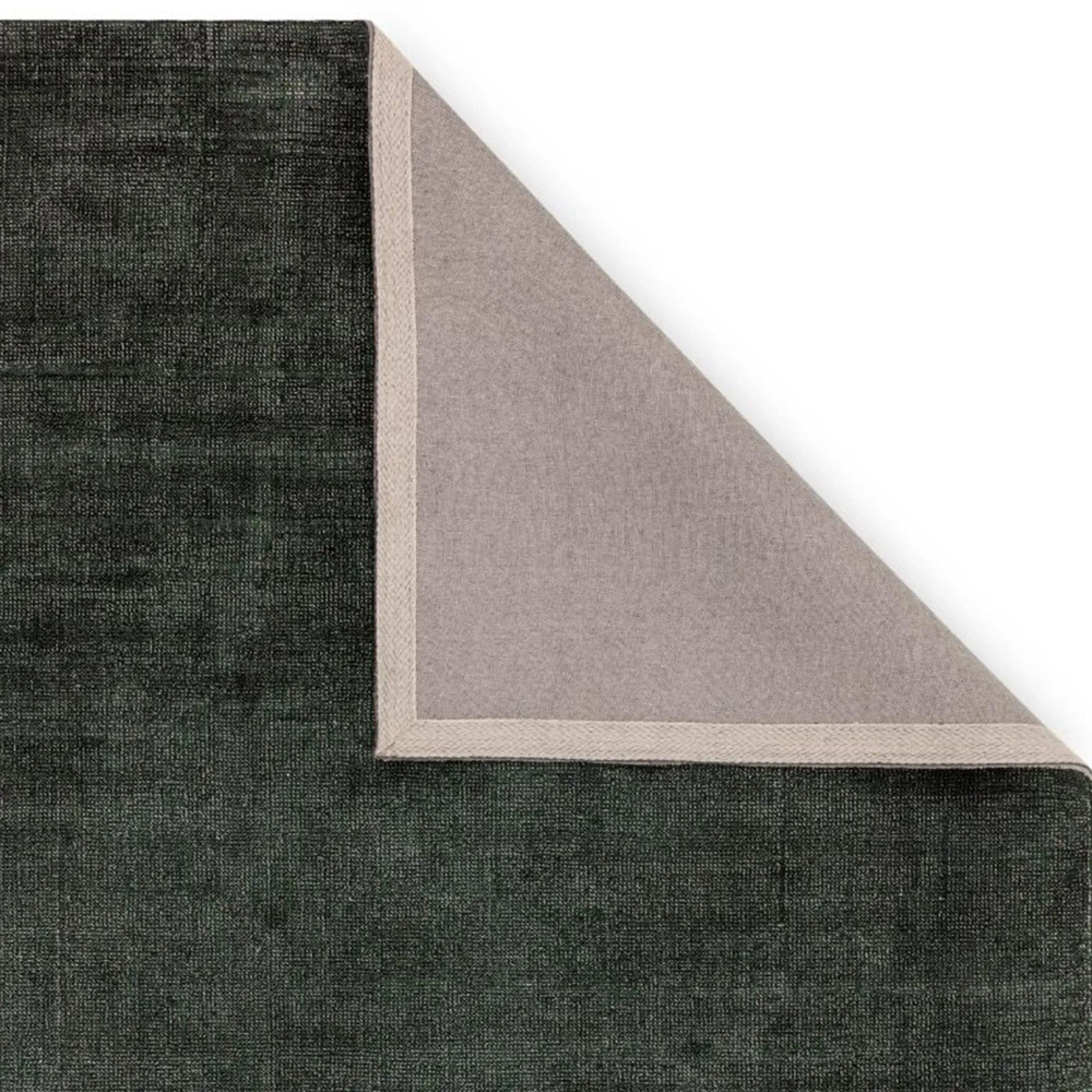 Aston Plain Rug - Green