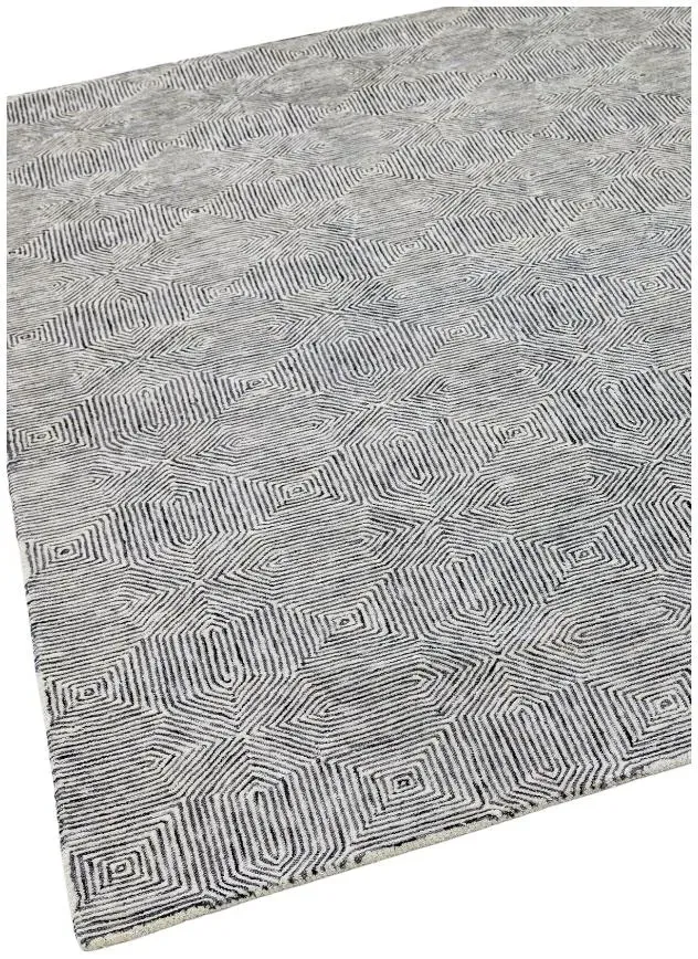 Camden Rug - Black and White