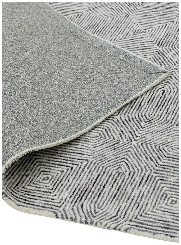 Camden Rug - Black and White