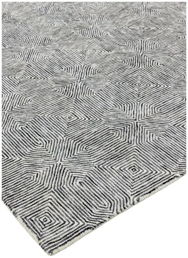 Camden Rug - Black and White