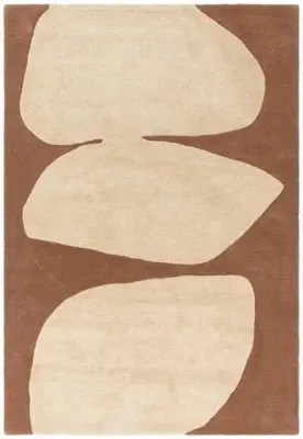 Canvas Collage 05 Rug - Orange