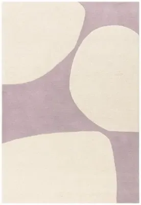 Canvas Pebble 02 Rug - Purple image