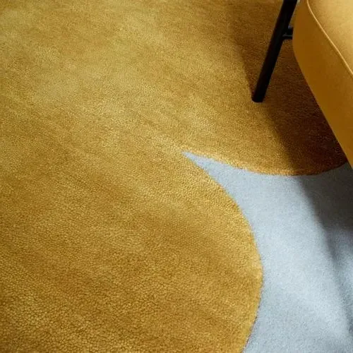 Canvas Sculpt 04 Rug - Yellow