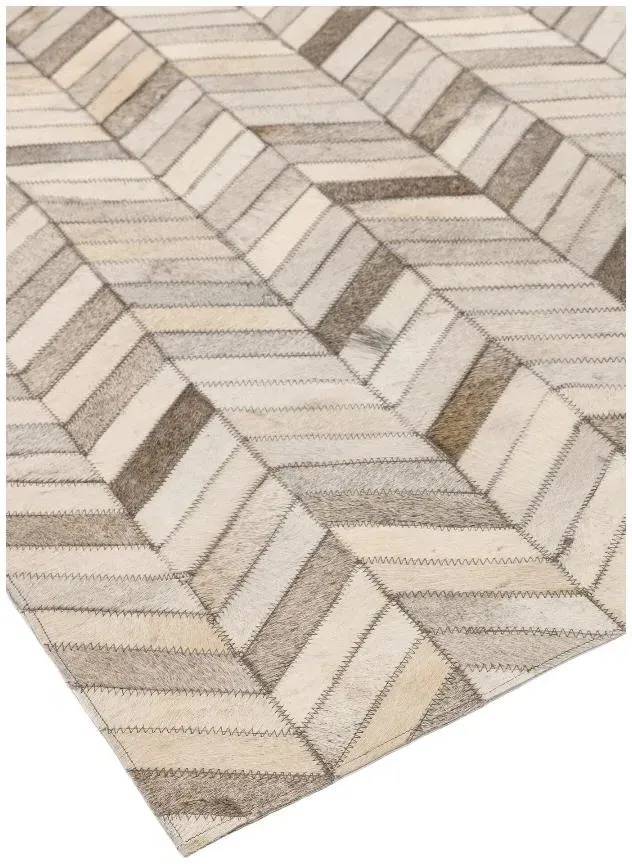 Cosy Textures Gaucho Chevron Rug - Beige