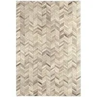 Cosy Textures Gaucho Chevron Rug - Beige