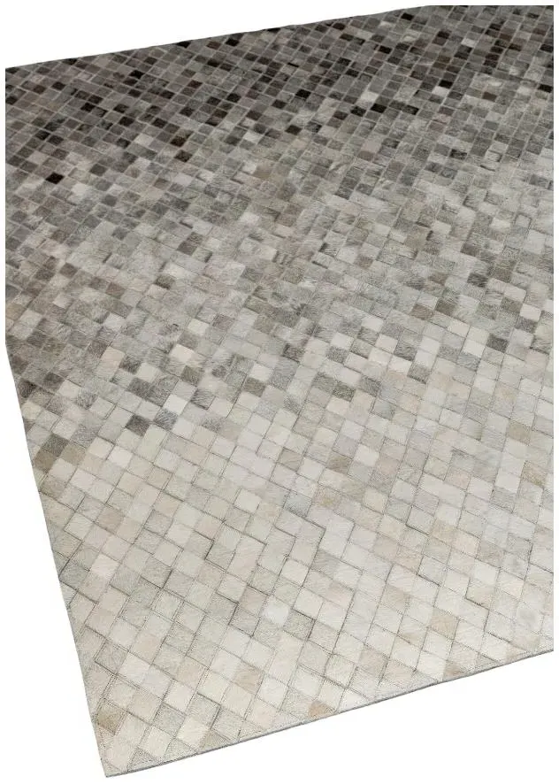 Cosy Textures Gaucho Diamond Ombre Rug - Beige